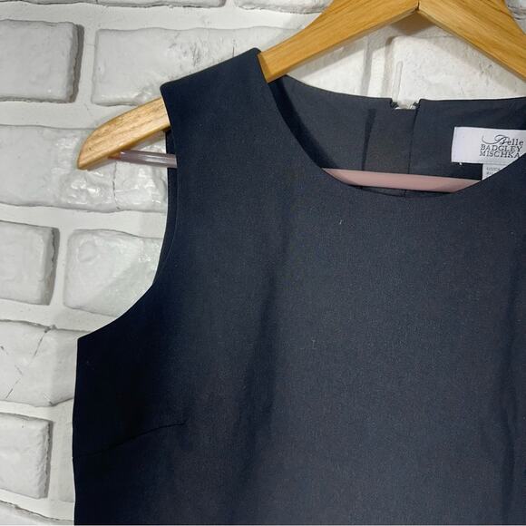 Belle Badgley Mischka Black Sleeveless Crop Top Size US 2 - Picture 10 of 11